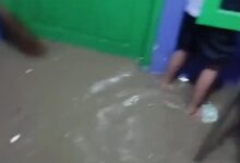 Curah Hujan Tinggi, Kampung Parungsapi Jasinga Dilanda Genangan