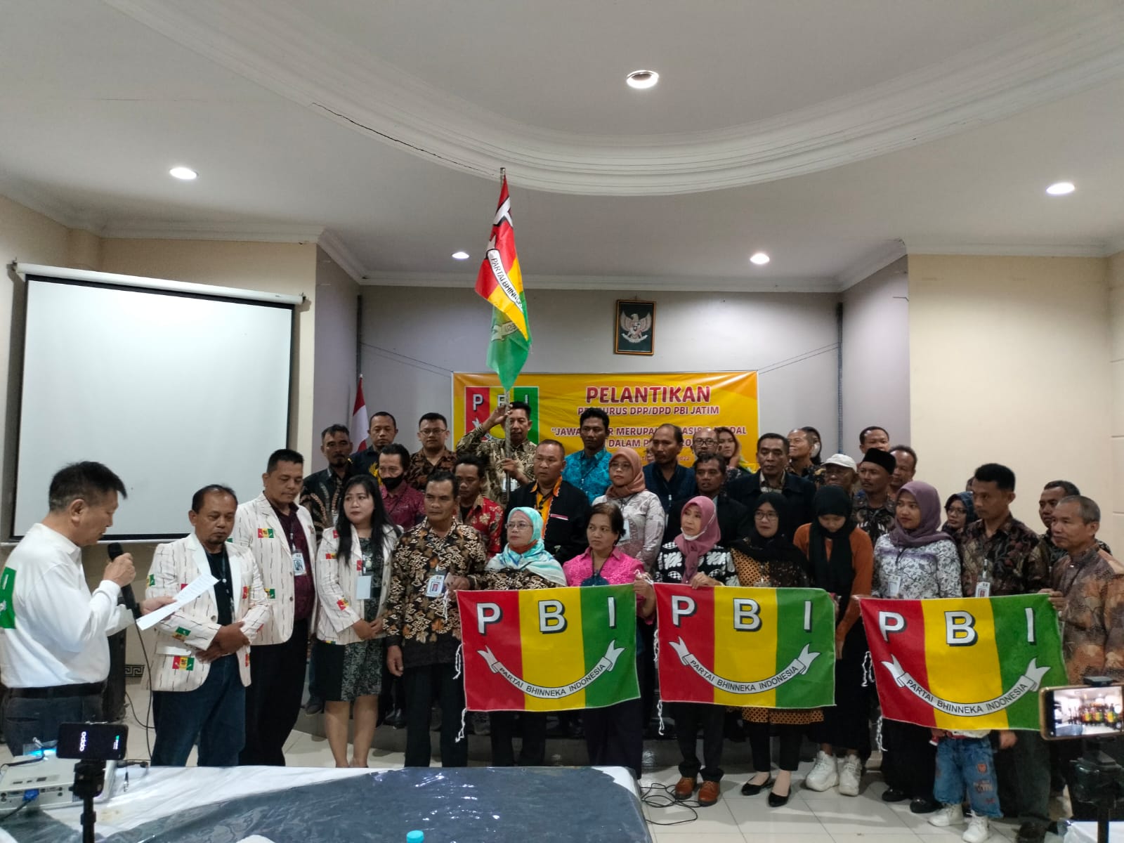Gelar Pelantikan Dan Halal Bihalal Pengurus DPP dan DPD Partai Bhinneka Indonesia